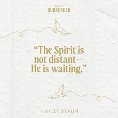 Daily Surrender: 60 Invitations to Encounter the Person, Presence and Power of the Holy Spirit Paperback – September 2, 2025 - Faith & Flame - Books and Gifts - Destiny Image - 9798881503482