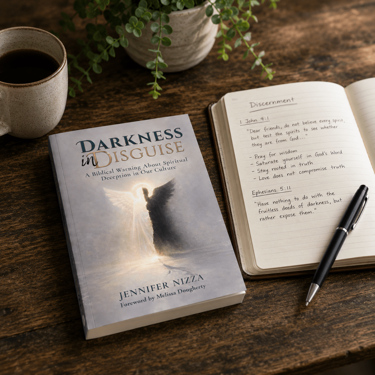 Darkness in Disguise - September 2026 - Faith & Flame - Books and Gifts - Destiny Image - 9798881509644
