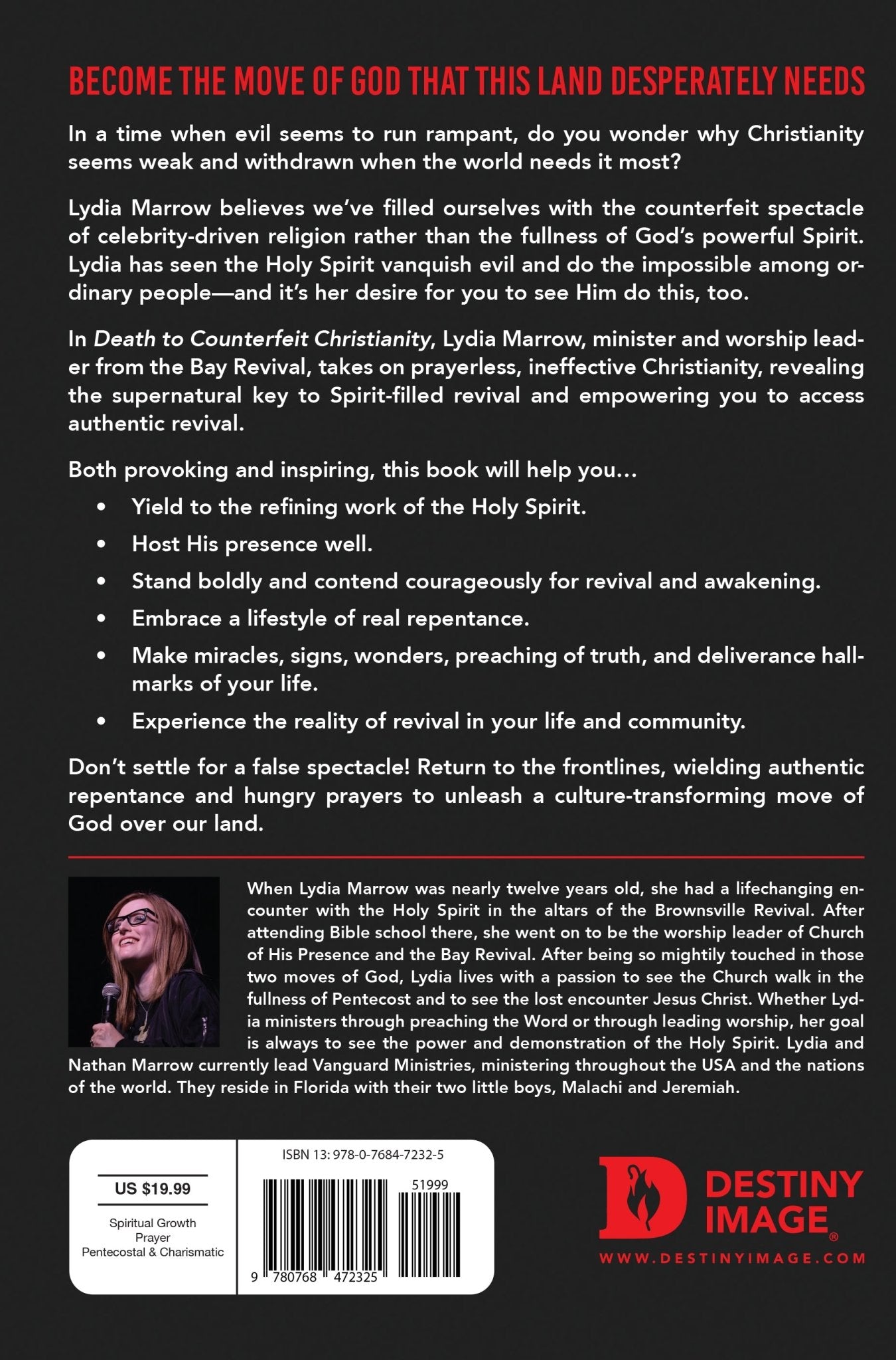 Death to Counterfeit Christianity: Become the Revival Remnant that Releases Open Heavens Through Prayer Paperback – June 6, 2023 - Faith & Flame - Books and Gifts - Destiny Image - 9780768472325