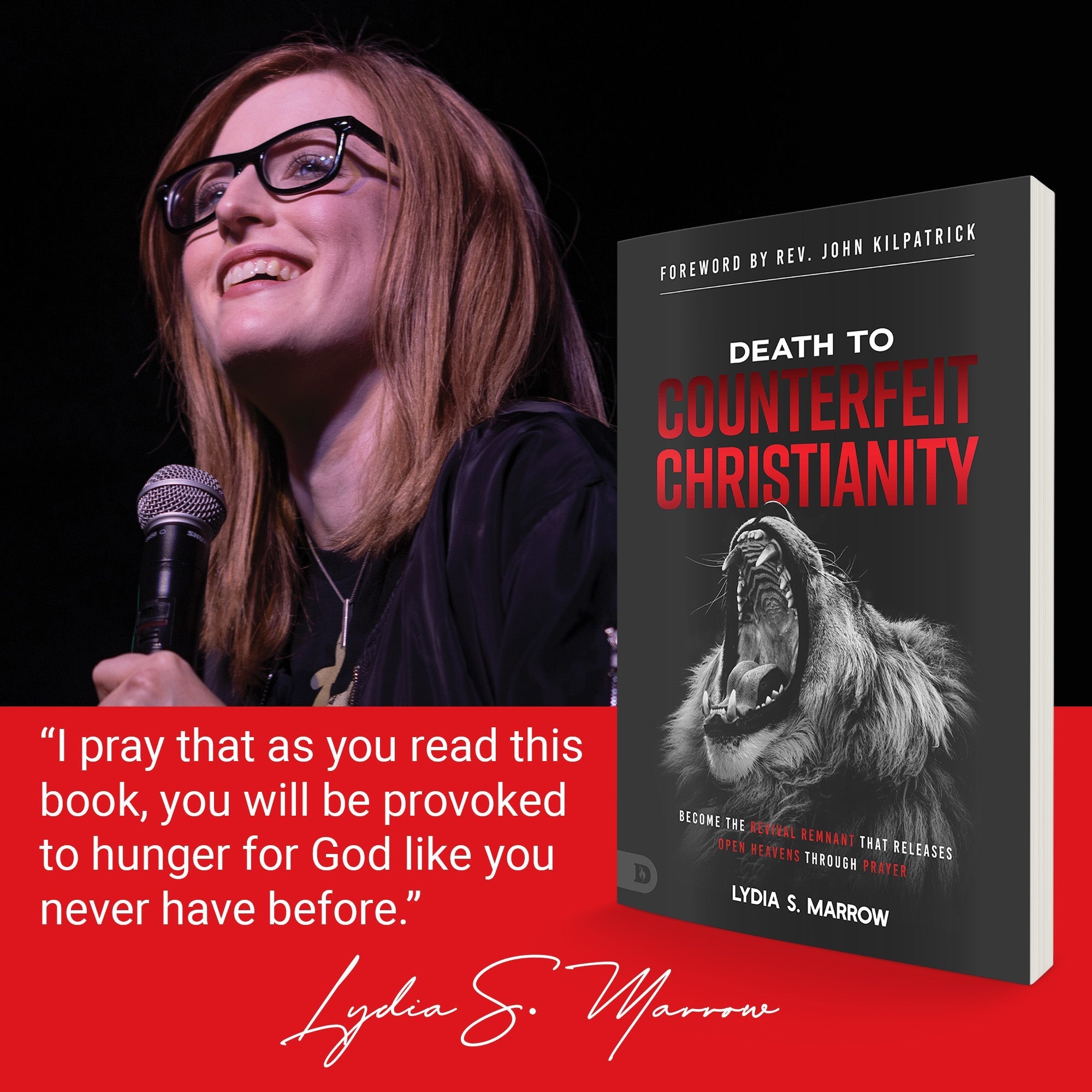 Death to Counterfeit Christianity: Become the Revival Remnant that Releases Open Heavens Through Prayer Paperback – June 6, 2023 - Faith & Flame - Books and Gifts - Destiny Image - 9780768472325