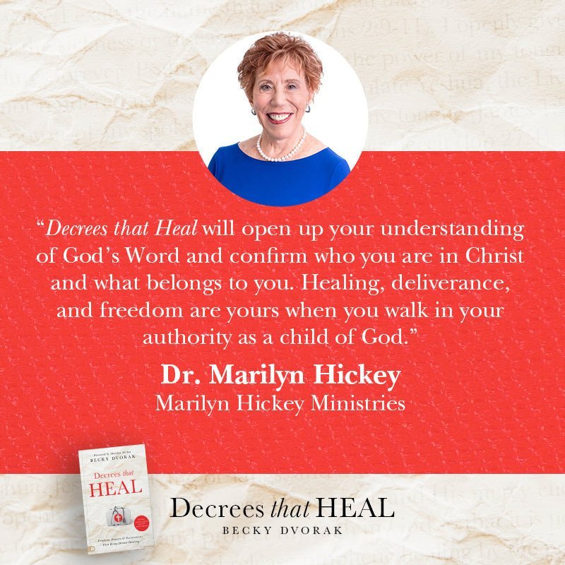 Decrees that Heal: Prophetic Prayers and Declarations That Bring Divine Healing Paperback – January 2, 2024 - Faith & Flame - Books and Gifts - Destiny Image - 9780768475807