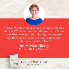 Decrees that Heal: Prophetic Prayers and Declarations That Bring Divine Healing Paperback – January 2, 2024 - Faith & Flame - Books and Gifts - Destiny Image - 9780768475807