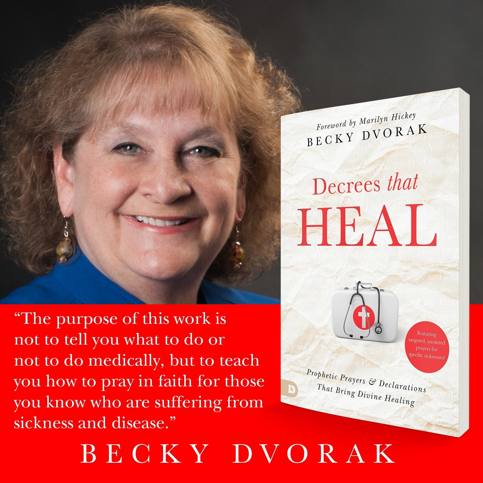 Decrees that Heal: Prophetic Prayers and Declarations That Bring Divine Healing Paperback – January 2, 2024 - Faith & Flame - Books and Gifts - Destiny Image - 9780768475807