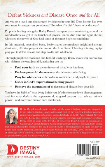 Decrees that Heal: Prophetic Prayers and Declarations That Bring Divine Healing Paperback – January 2, 2024 - Faith & Flame - Books and Gifts - Destiny Image - 9780768475807