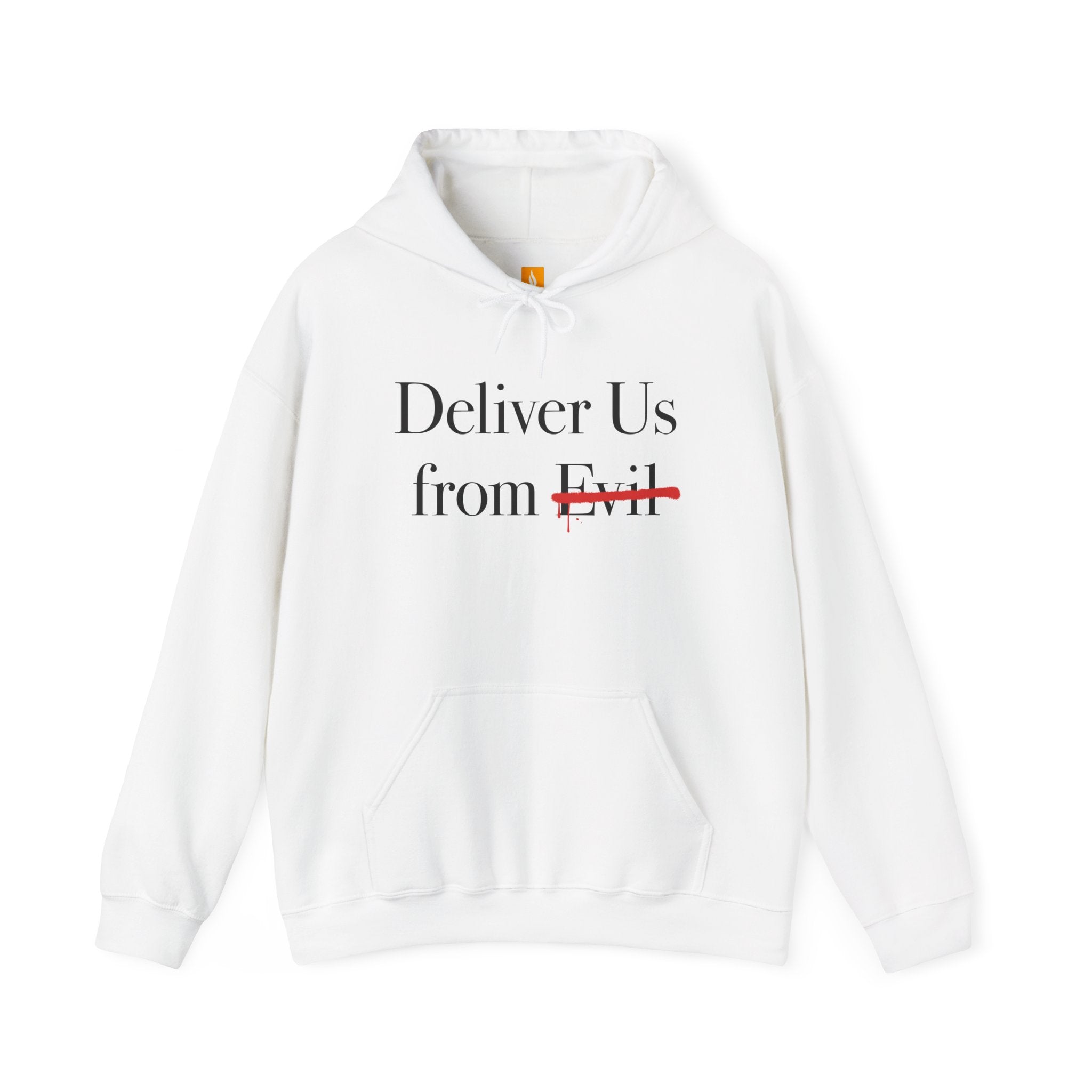 Deliver Us from Evil Hoodie - Faith & Flame - Books and Gifts - Faith & Flame - 