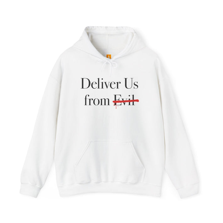 Deliver Us from Evil Hoodie - Faith & Flame - Books and Gifts - Faith & Flame - 