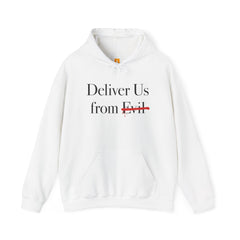 Deliver Us from Evil Hoodie - Faith & Flame - Books and Gifts - Faith & Flame - 