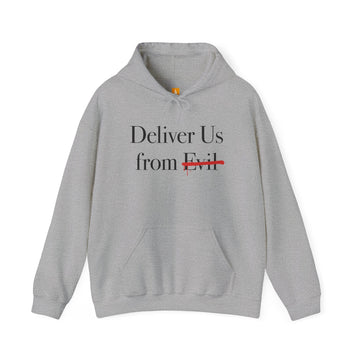 Deliver Us from Evil Hoodie - Faith & Flame - Books and Gifts - Faith & Flame - 
