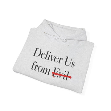 Deliver Us from Evil Hoodie - Faith & Flame - Books and Gifts - Faith & Flame - 