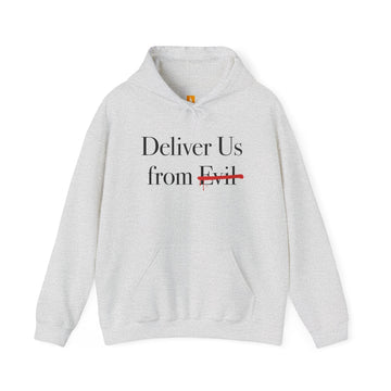 Deliver Us from Evil Hoodie - Faith & Flame - Books and Gifts - Faith & Flame - 