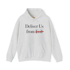 Deliver Us from Evil Hoodie - Faith & Flame - Books and Gifts - Faith & Flame - 