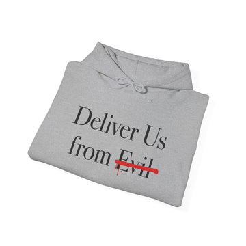 Deliver Us from Evil Hoodie - Faith & Flame - Books and Gifts - Faith & Flame - 