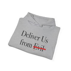 Deliver Us from Evil Hoodie - Faith & Flame - Books and Gifts - Faith & Flame - 