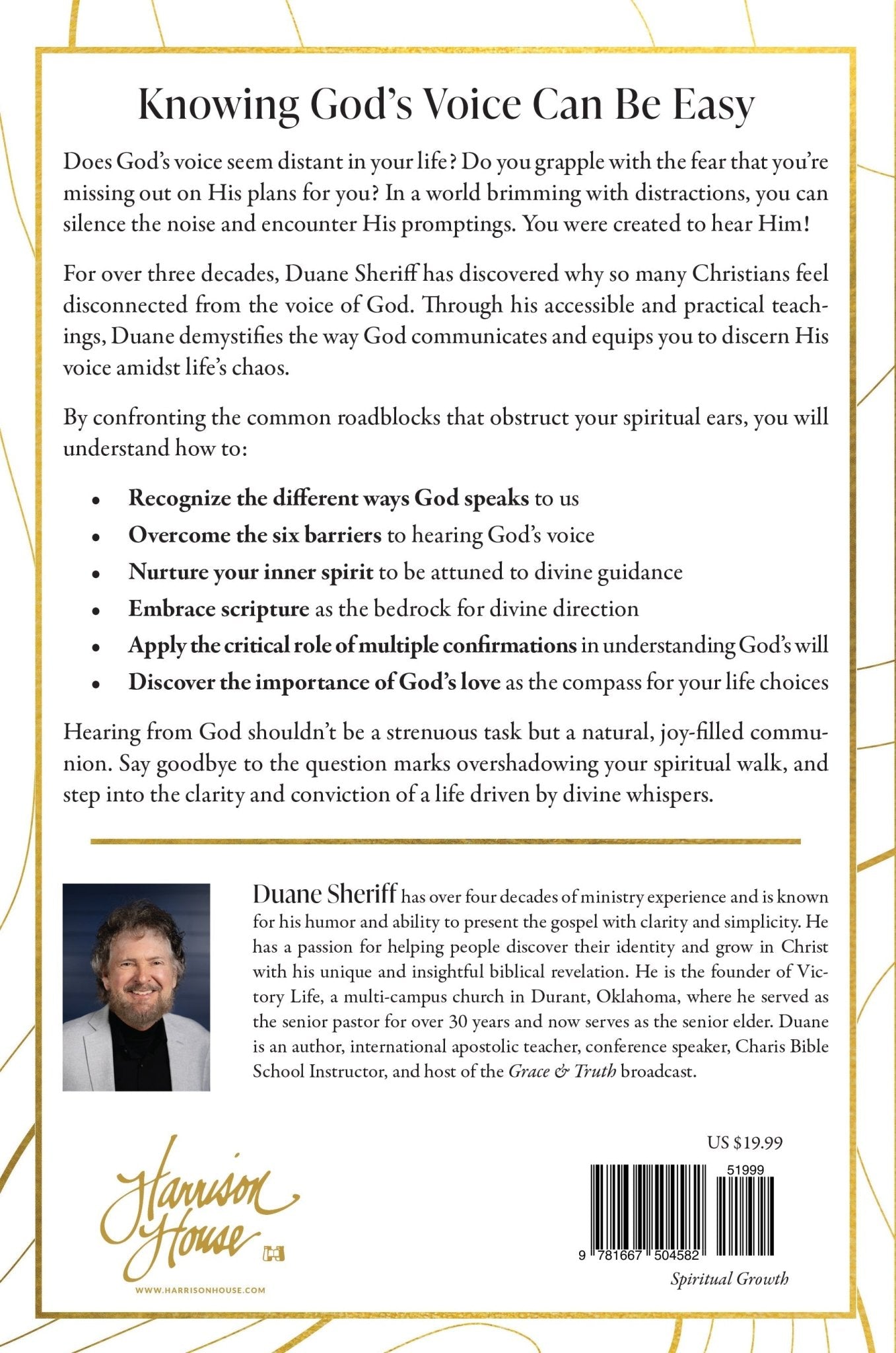 Divine Guidance: Hearing and Responding to the Voice of God Paperback – August 6, 2024 - Faith & Flame - Books and Gifts - Harrison House - 9781667504582