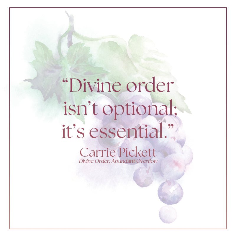 Divine Order, Abundant Overflow - June 1, 2026 - Faith & Flame - Books and Gifts - Harrison House - 9781667515113