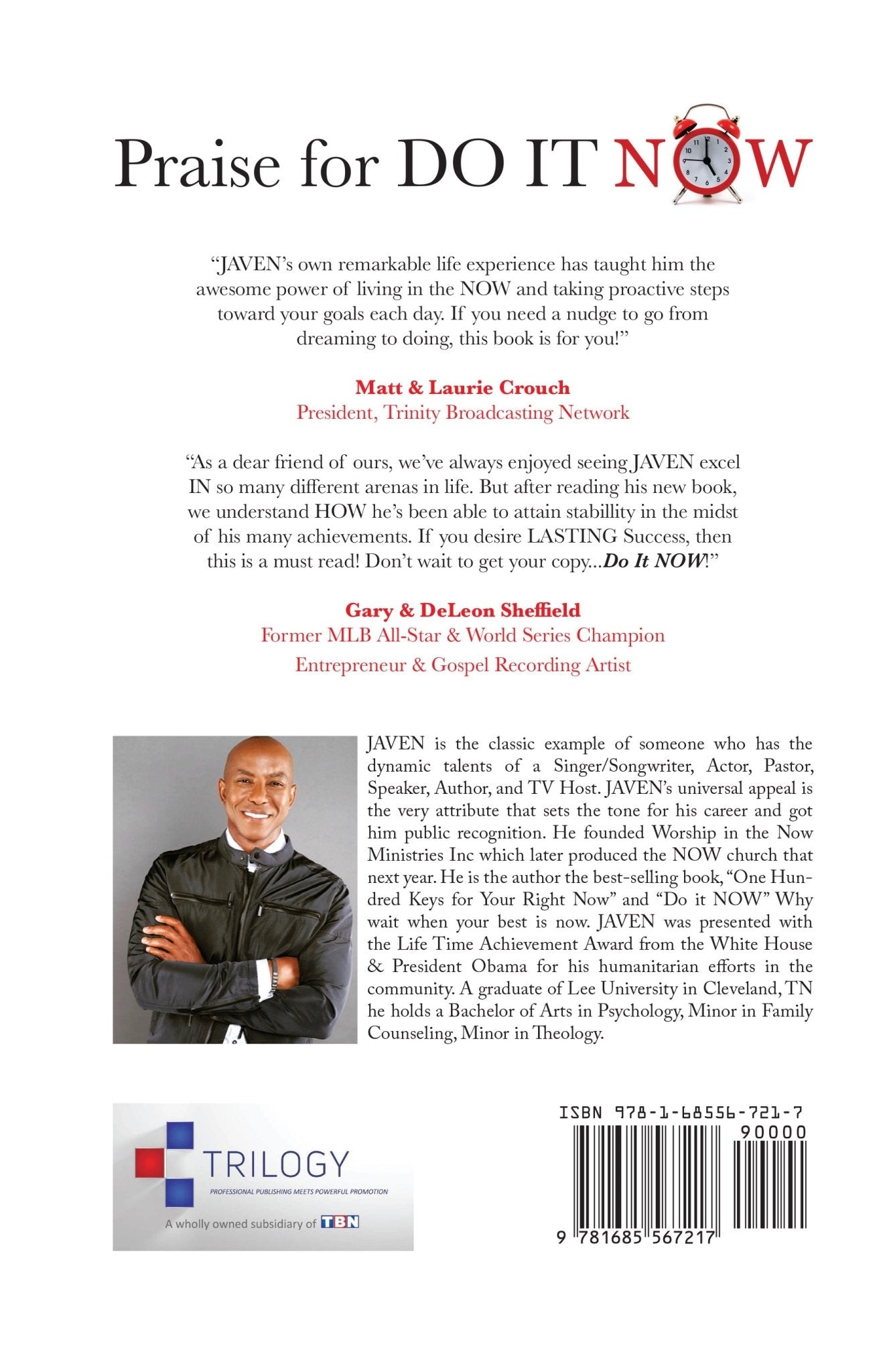 Do It Now: Why Wait for Better When Your Best is Now Paperback – October 18, 2022 - Faith & Flame - Books and Gifts - Trilogy Christian Publishing - 9781685567217