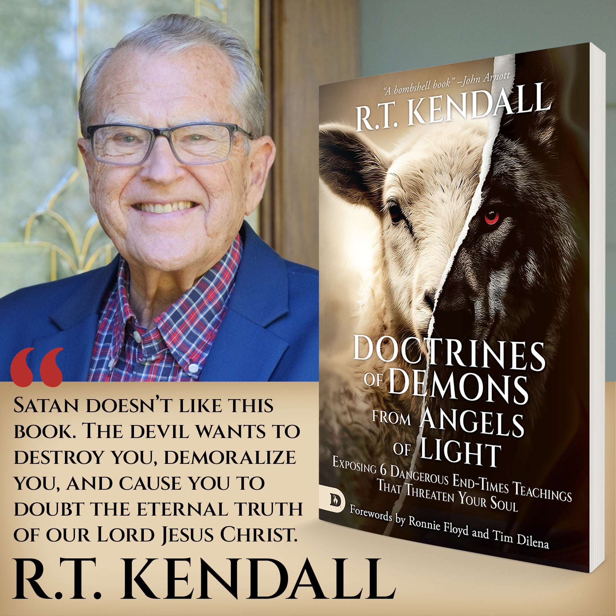 Doctrines of Demons from Angels of Light: Exposing 6 Dangerous End - Times Teachings That Threaten Your Soul – April 7, 2026 - Faith & Flame - Books and Gifts - Destiny Image - 9798881506872
