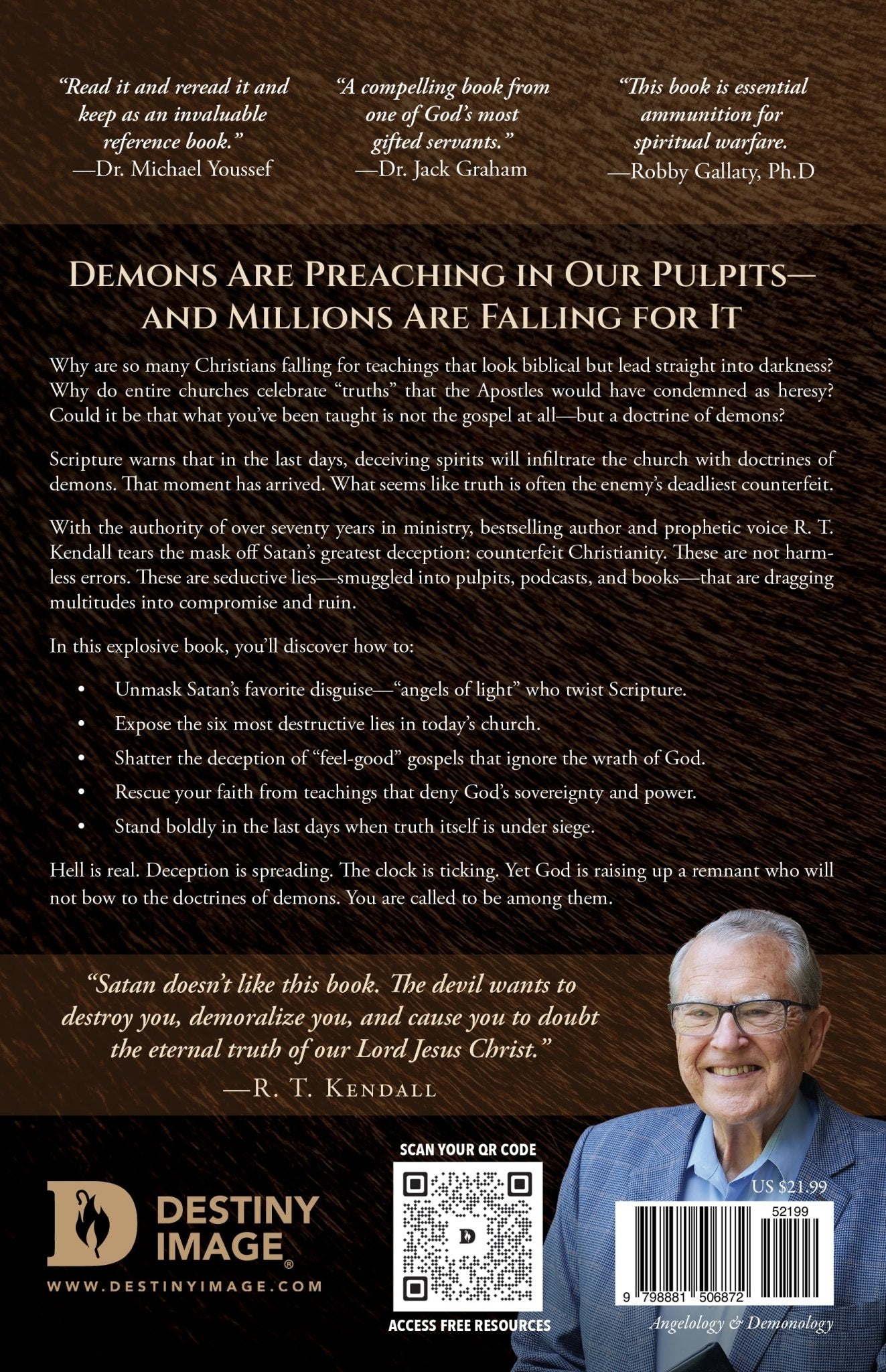 Doctrines of Demons from Angels of Light: Exposing 6 Dangerous End - Times Teachings That Threaten Your Soul – April 7, 2026 - Faith & Flame - Books and Gifts - Destiny Image - 9798881506872