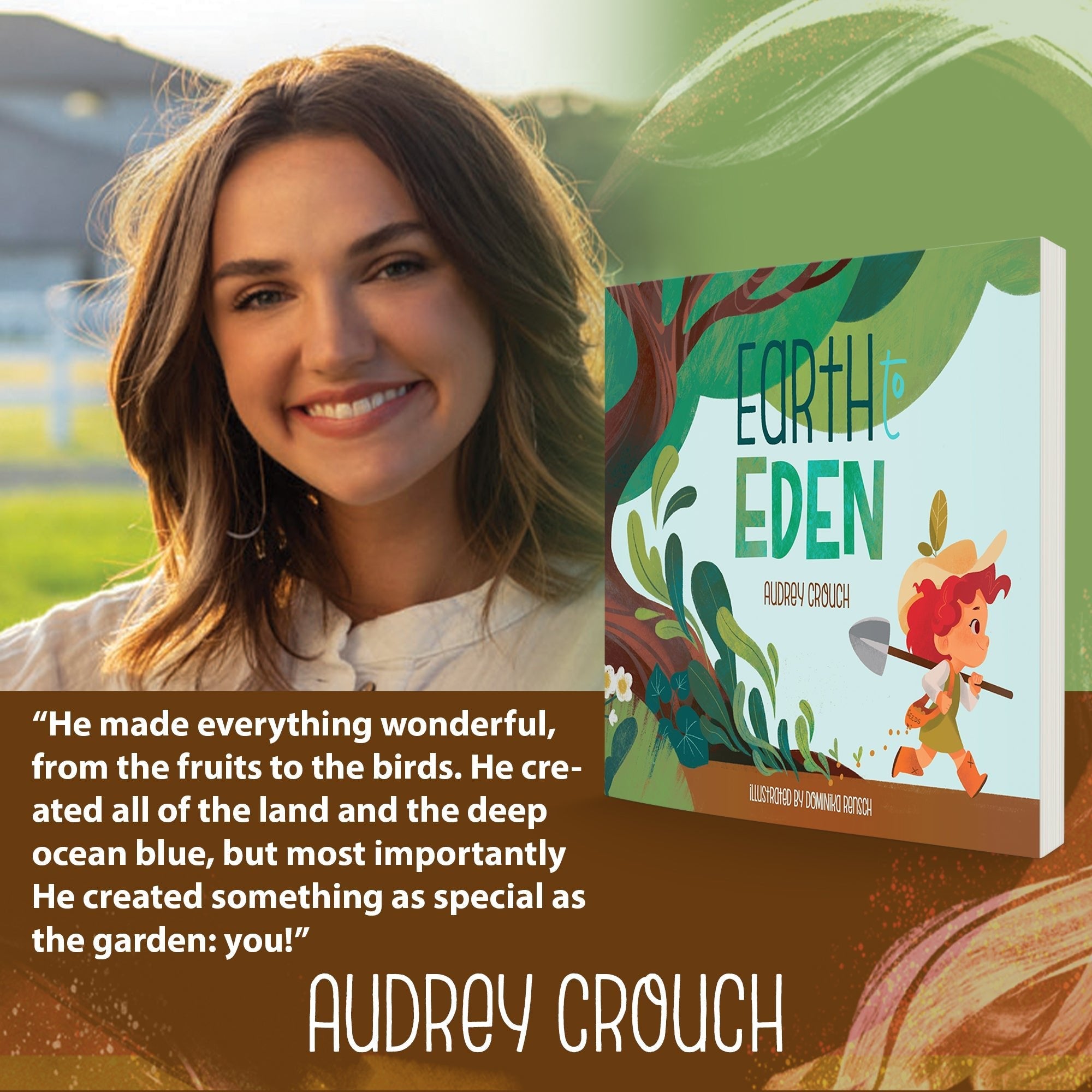 Earth to Eden Paperback – August 1, 2023 - Faith & Flame - Books and Gifts - Trilogy - 9781637698068