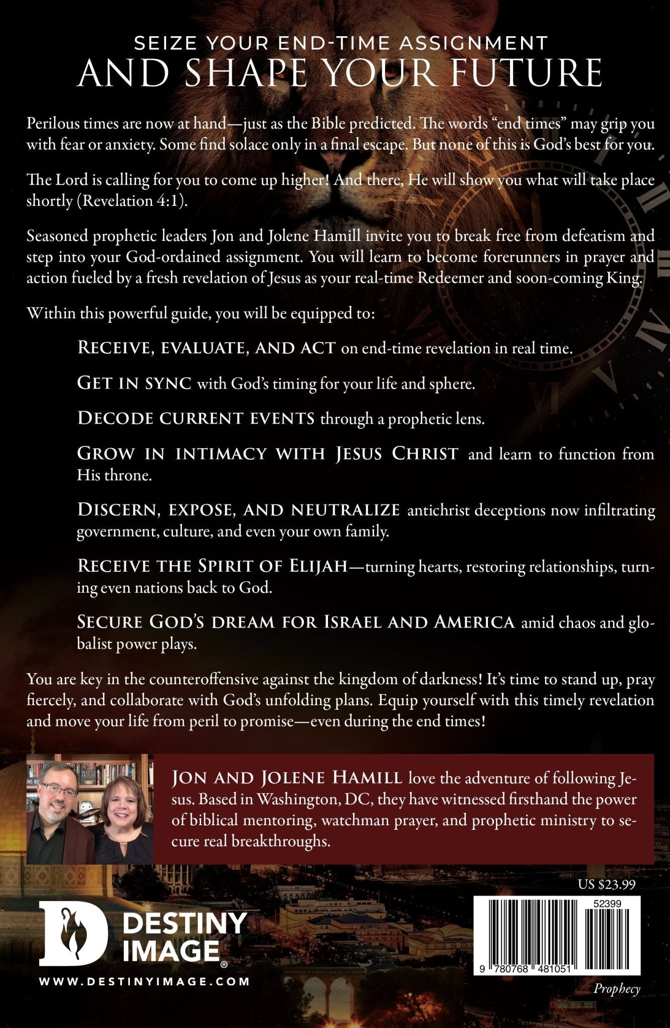 End Times in Real Time: Discern the Signs of the Times and Annihilate the Antichrist Agenda Paperback – March 4, 2025 - Faith & Flame - Books and Gifts - Destiny Image - 9780768481051