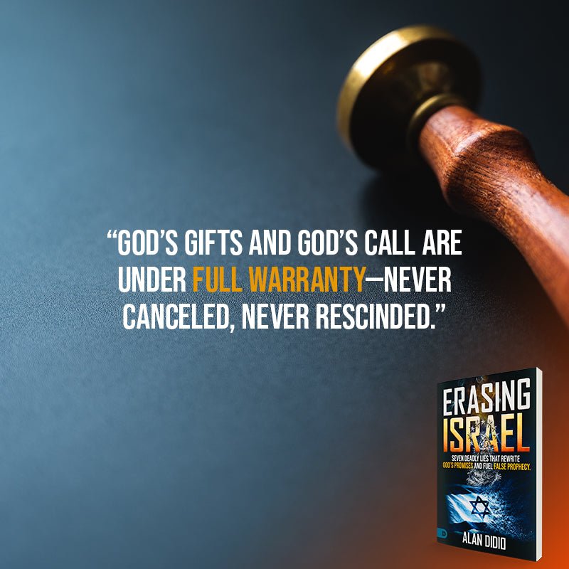 Erasing Israel: 7 Deadly Lies That Rewrite God's Promises and Fuel False Prophecy Paperback – July 2026 - Faith & Flame - Books and Gifts - Destiny Image - 9798881510084