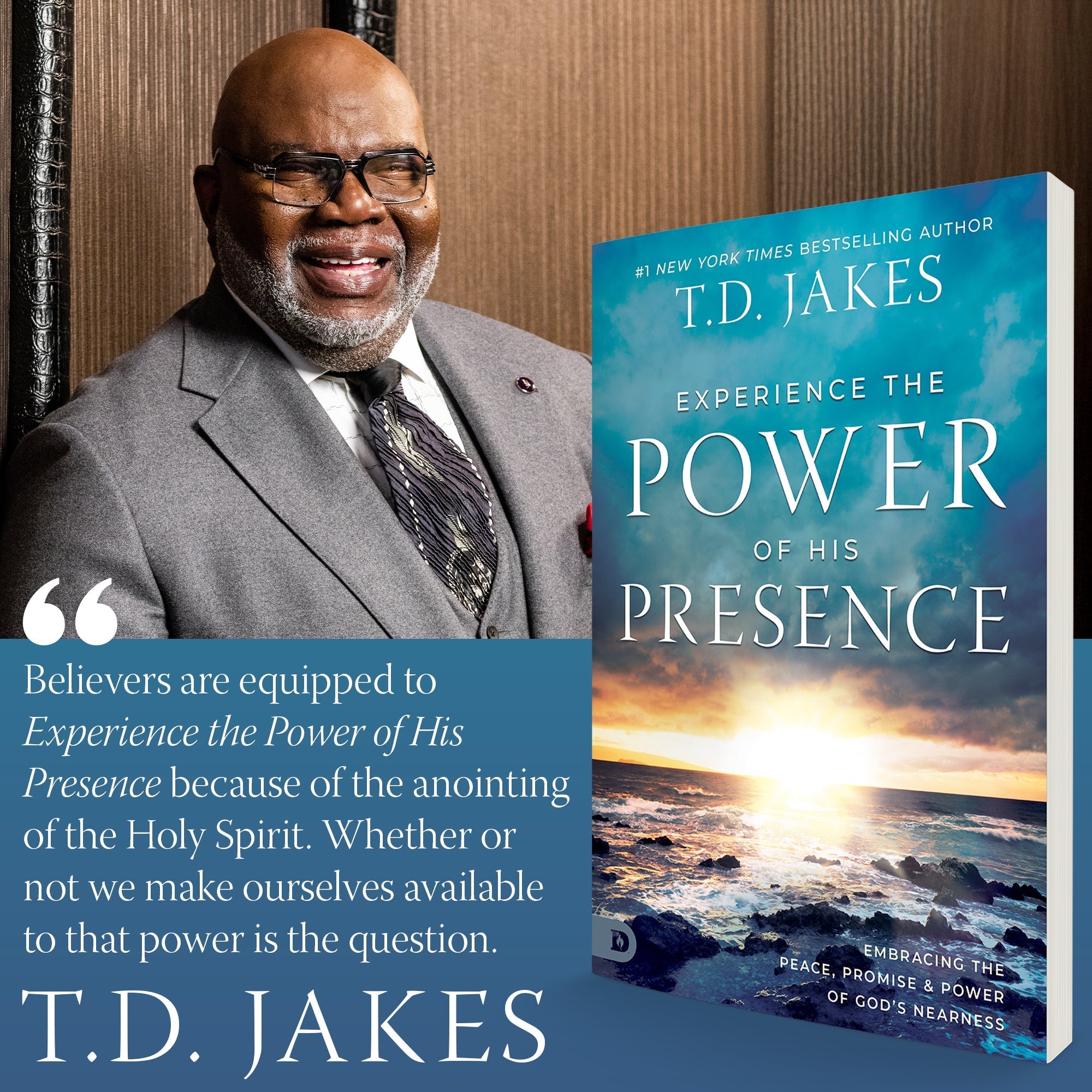 Experience the Power of His Presence: Embracing the Peace, Promise, and Power of God's Nearness Paperback – April 1, 2025 - Faith & Flame - Books and Gifts - Destiny Image - 9798881502171