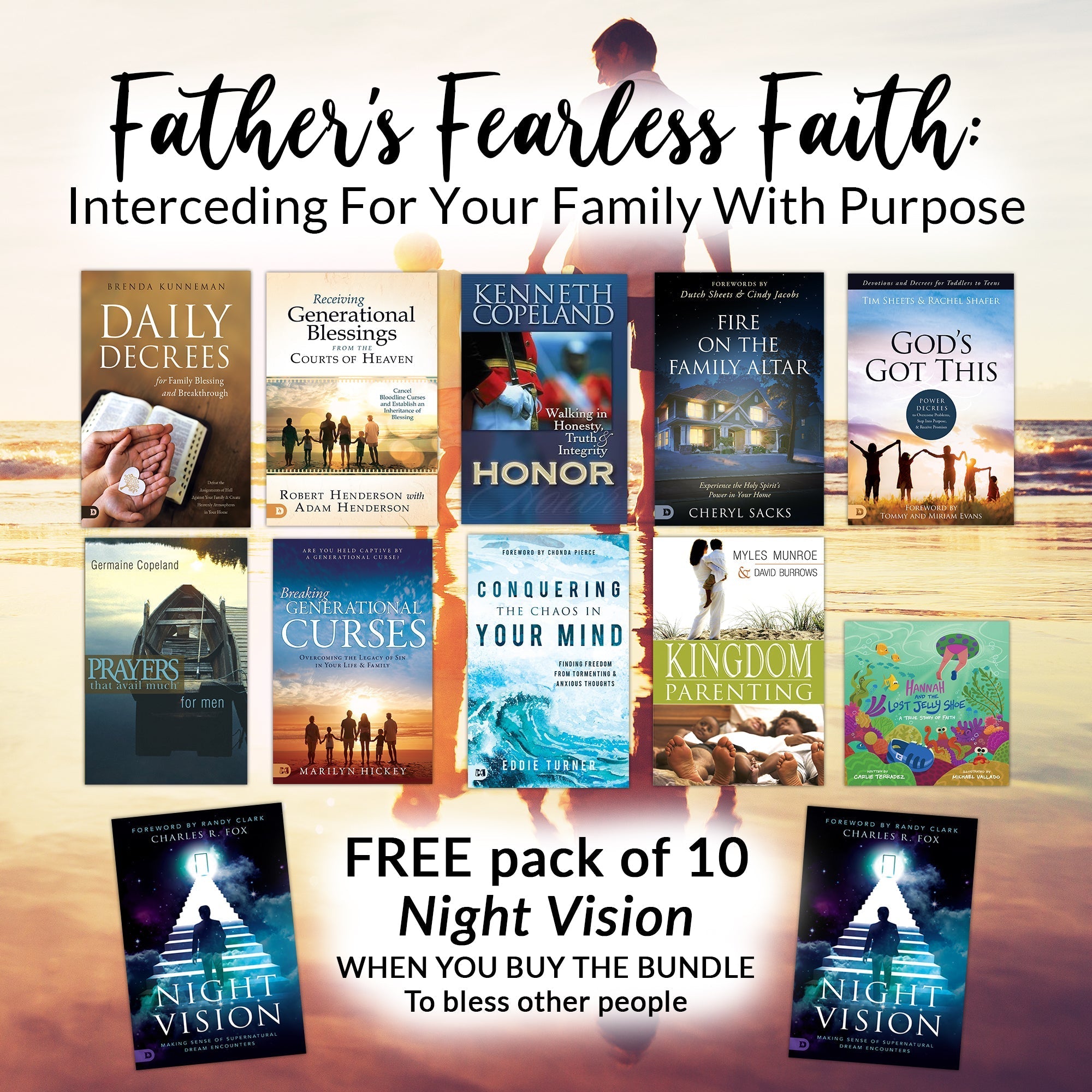 Father's Fearless Faith: Interceding For Your Family With Purpose Book Bundle - Faith & Flame - Books and Gifts - Faith & Flame - Books and Gifts - FFFI24