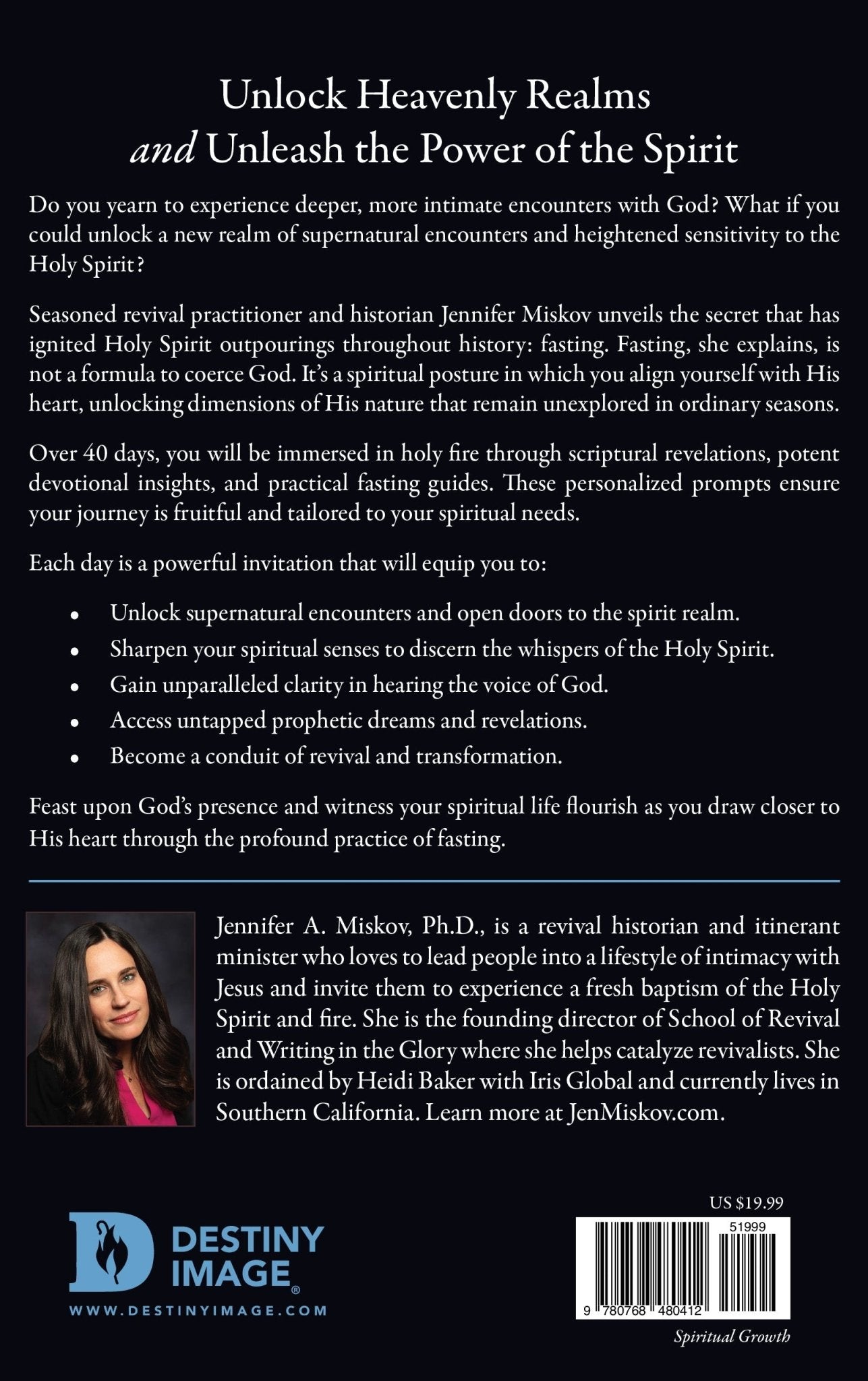 Feasting on God's Presence: 40 Days of Encountering the Holy Spirit through Fasting Paperback – December 3, 2024 - Faith & Flame - Books and Gifts - Destiny Image - 9780768480412