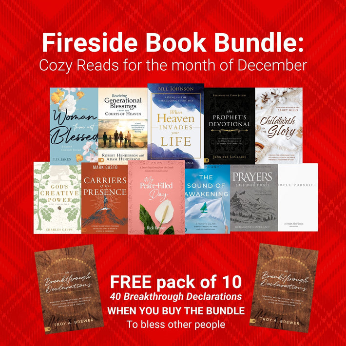 Fireside Book Bundle: Cozy Reads for the month of December - Faith & Flame - Books and Gifts - Faith & Flame - Books and Gifts - XMAS23