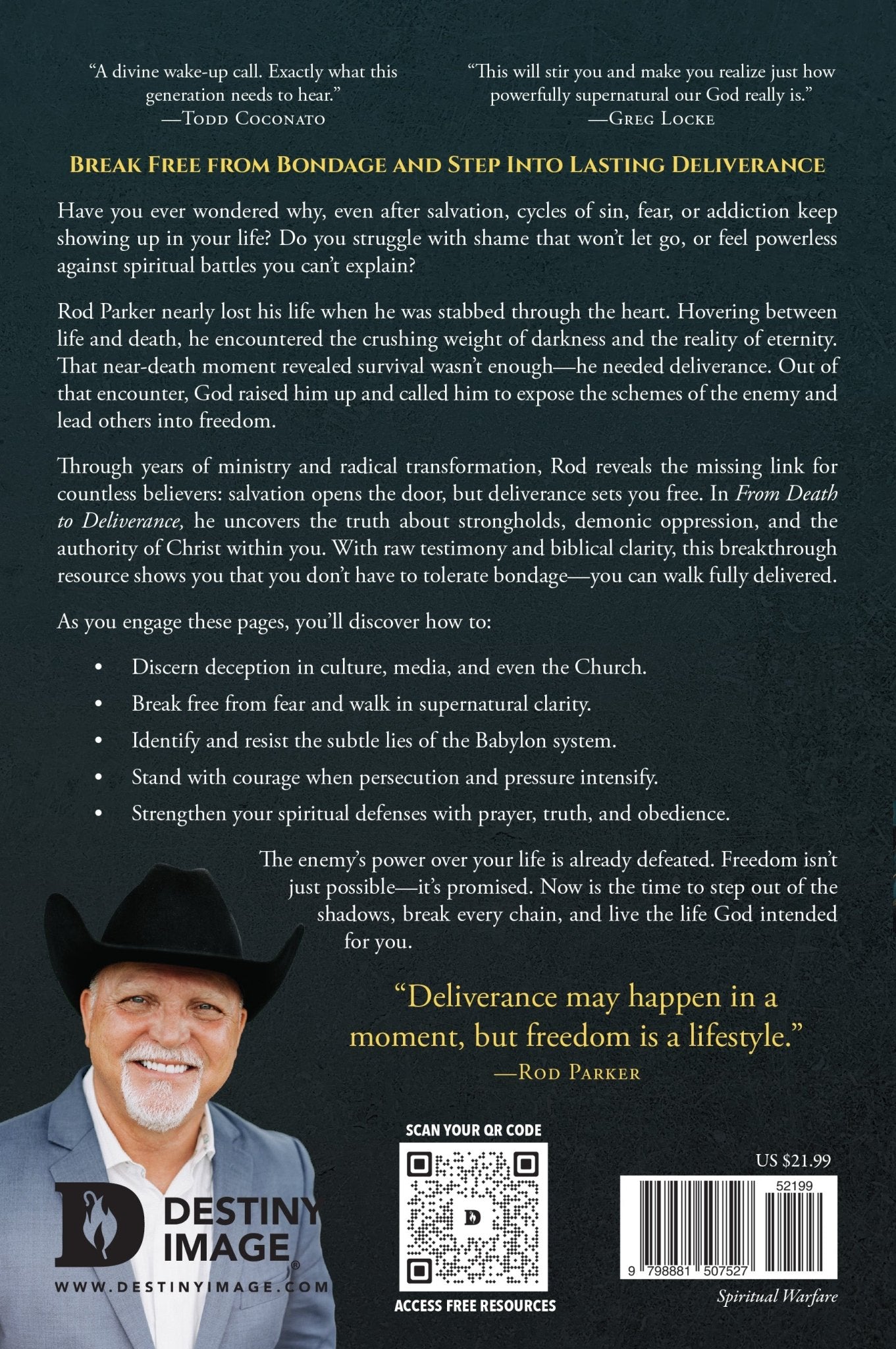 From Death to Deliverance: Encountering the Fiery Presence of God at the Altar of Surrender - July 2026 - Faith & Flame - Books and Gifts - Destiny Image - 9798881507527