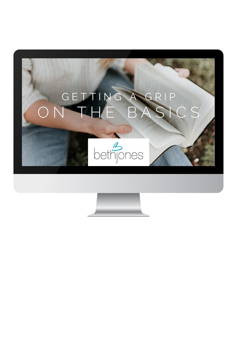 Getting a Grip on the Basics - Ecourse - Faith & Flame - Books and Gifts - Harrison House - GGBEC