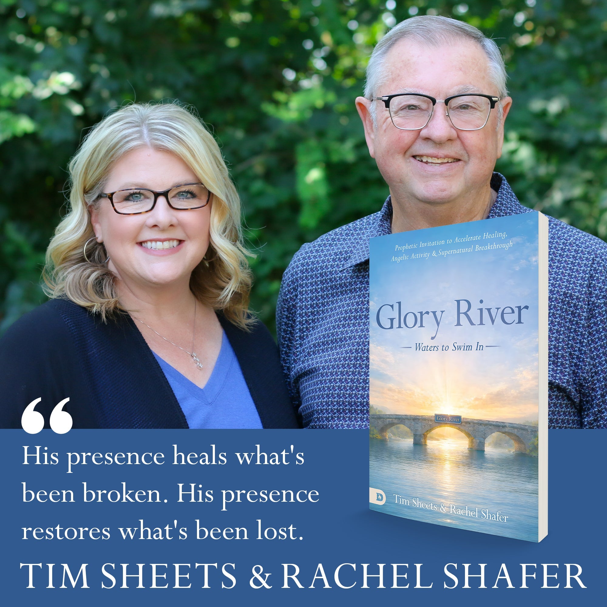 Glory River: Waters to Swim in: Your Prophetic Invitation to Accelerated Healing, Angelic Activity, and Supernatural Breakthrough – August 4, 2026 - Faith & Flame - Books and Gifts - Destiny Image - 9798881506964