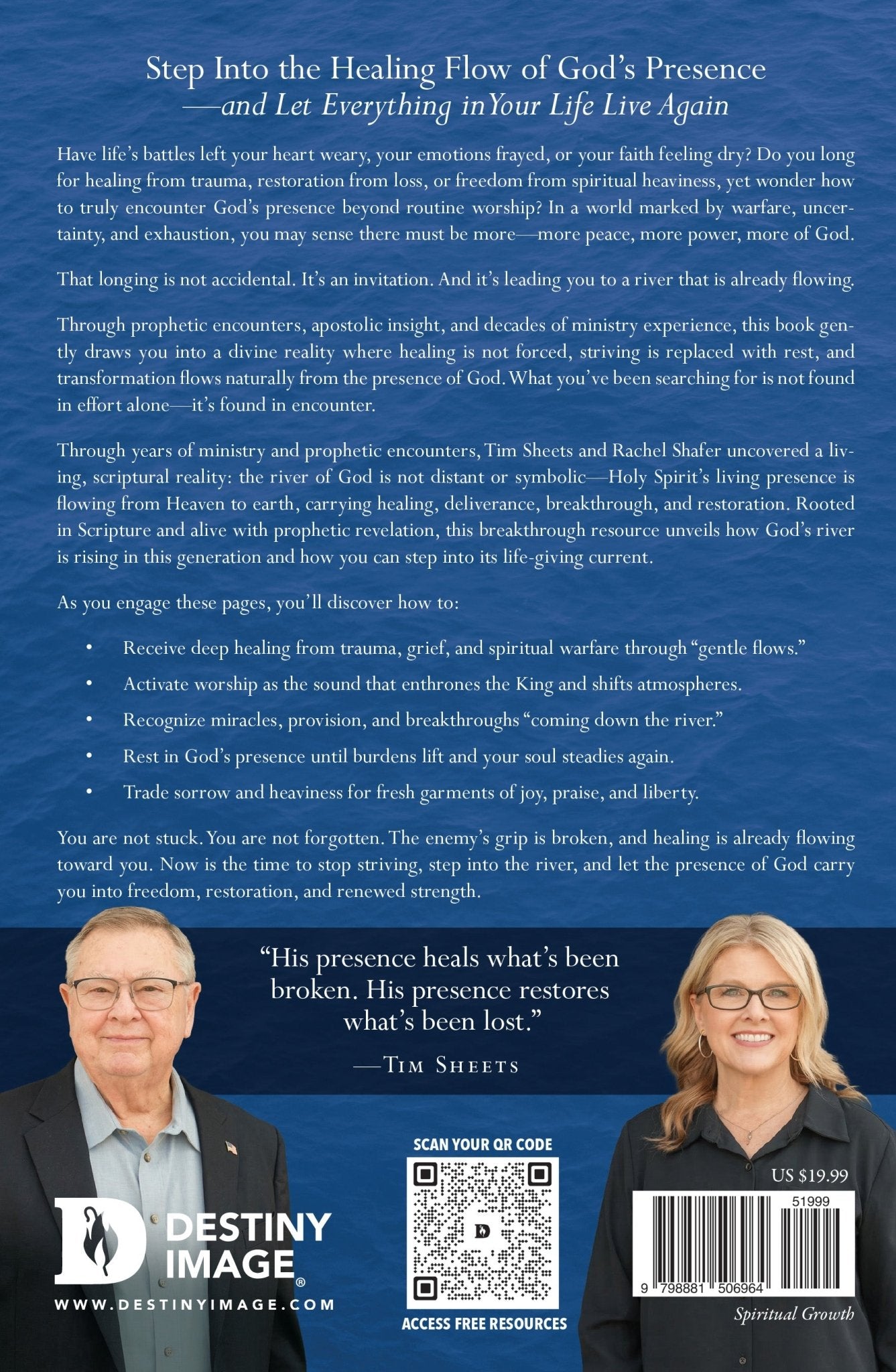 Glory River: Waters to Swim in: Your Prophetic Invitation to Accelerated Healing, Angelic Activity, and Supernatural Breakthrough – August 4, 2026 - Faith & Flame - Books and Gifts - Destiny Image - 9798881506964