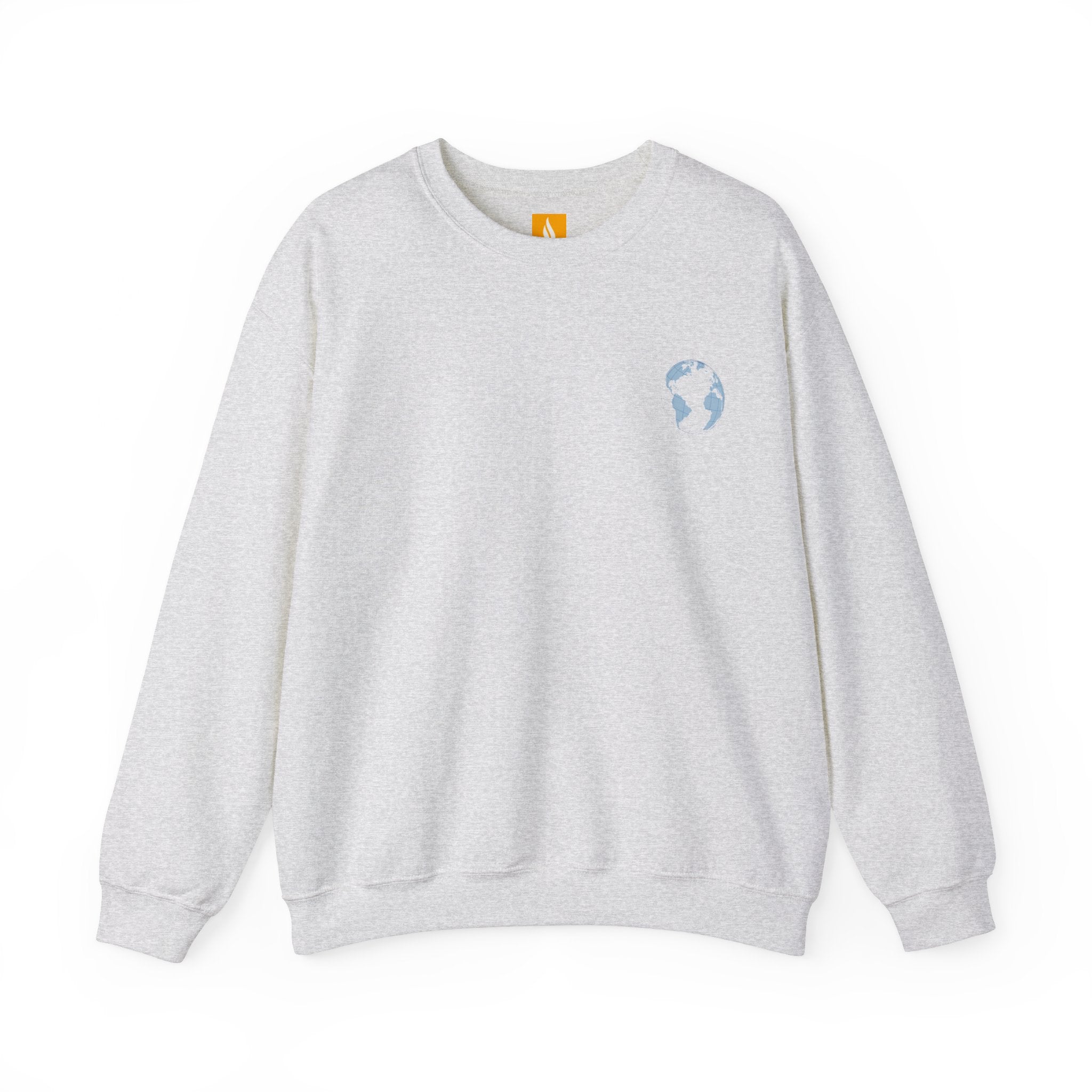 God can change a nation Crewneck Sweatshirt - Faith & Flame - Books and Gifts - Printify - 