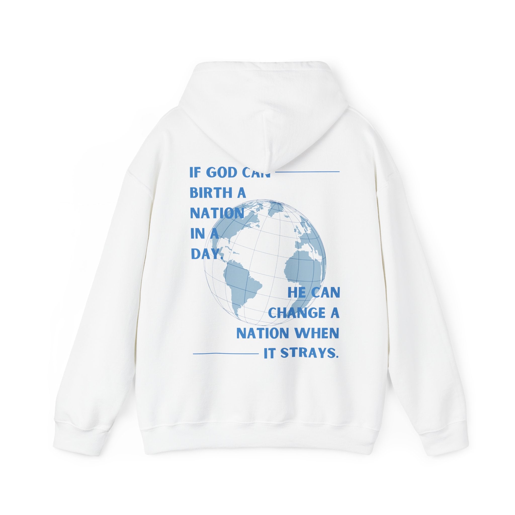 God can Change a Nation Hoodie - Faith & Flame - Books and Gifts - Printify - 