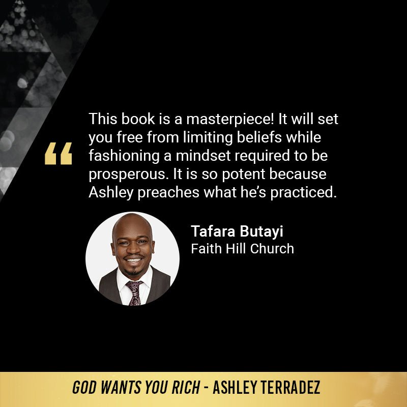 God Wants You Rich: You Are Blessed to Be a Blessing Paperback – May 17, 2022 - Faith & Flame - Books and Gifts - Harrison House - 9781680318876