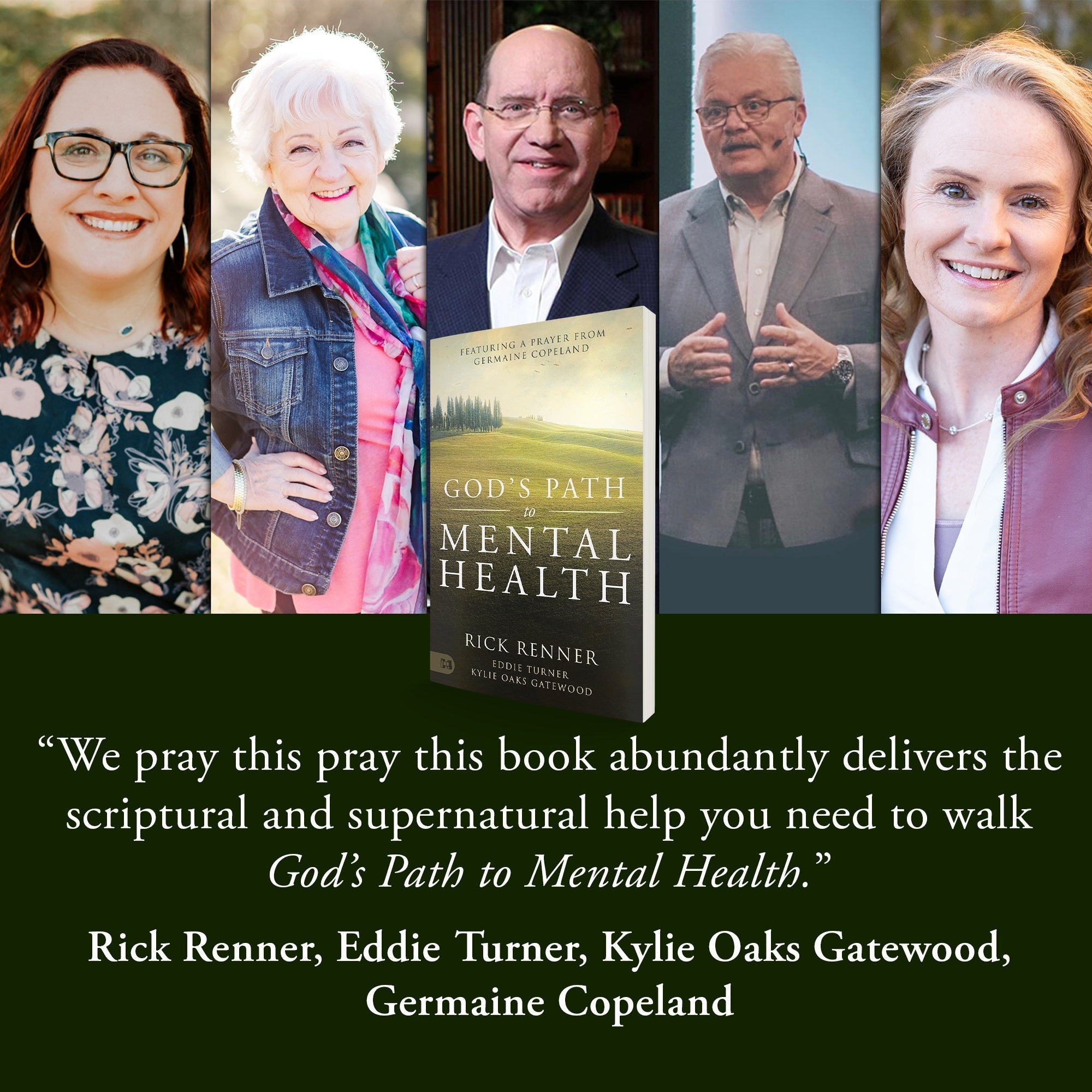 God's Path to Mental Health – June 27, 2022 - Faith & Flame - Books and Gifts - Harrison House - 9781667500041