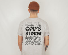 God's Storm T-shirt - Faith & Flame - Books and Gifts - Printify -