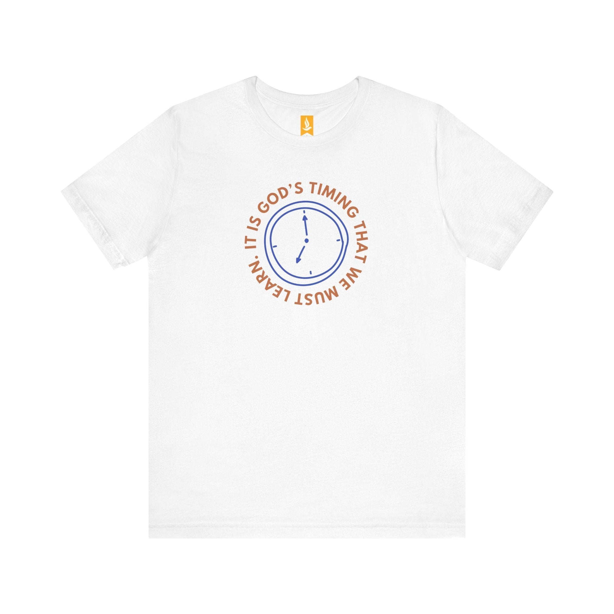 God's Timing T-shirt - Faith & Flame - Books and Gifts - Printify -