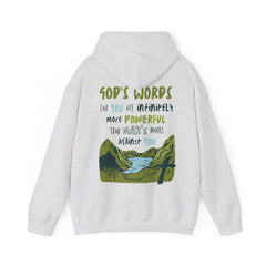 God's Words Hoodie - Faith & Flame - Books and Gifts - Printify - 