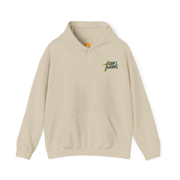 God's Words Hoodie - Faith & Flame - Books and Gifts - Printify - 