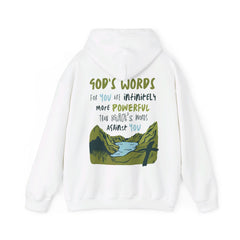 God's Words Hoodie - Faith & Flame - Books and Gifts - Printify - 