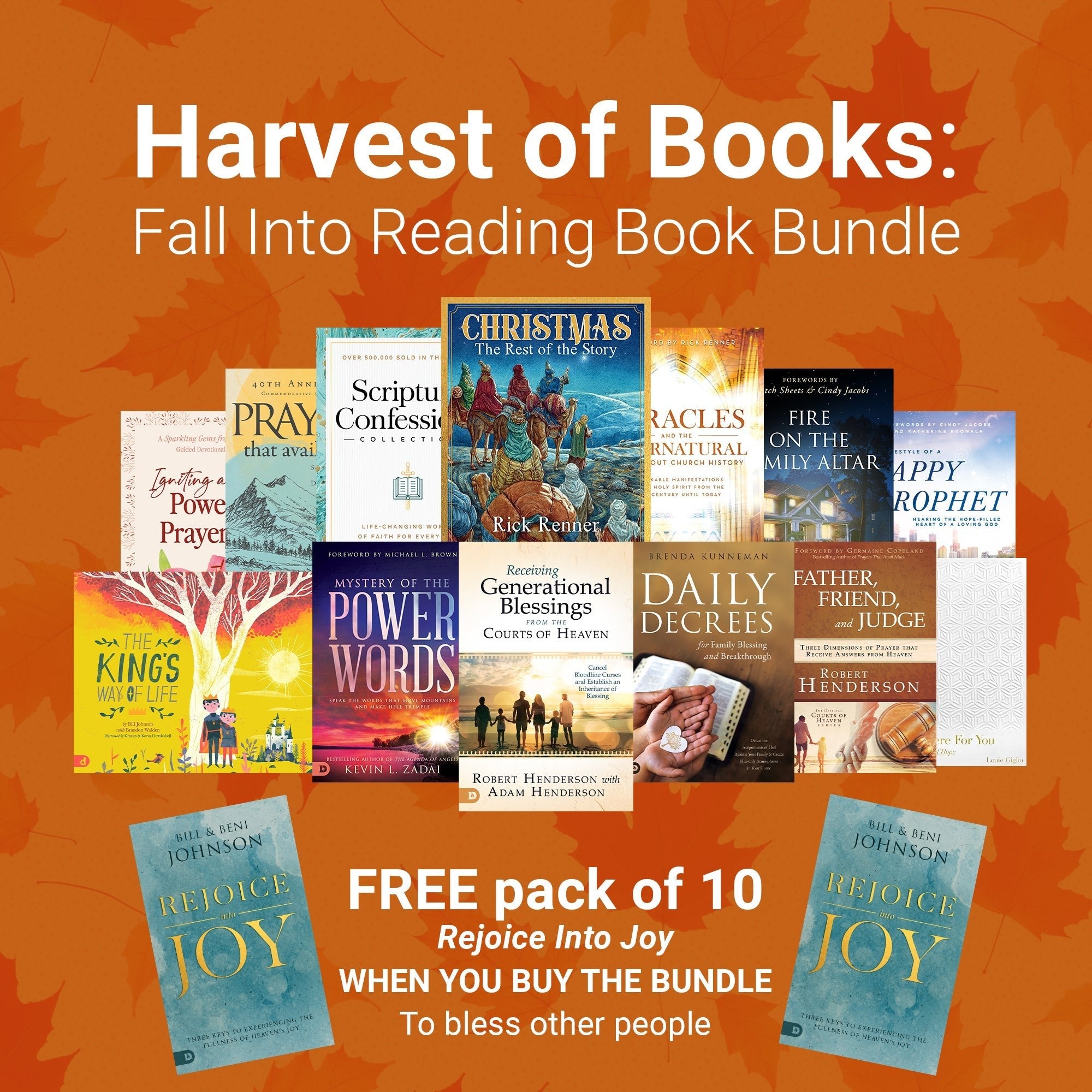 Harvest of Books: Fall Into Reading Book Bundle - Faith & Flame - Books and Gifts - Faith & Flame - Books and Gifts - FB2023