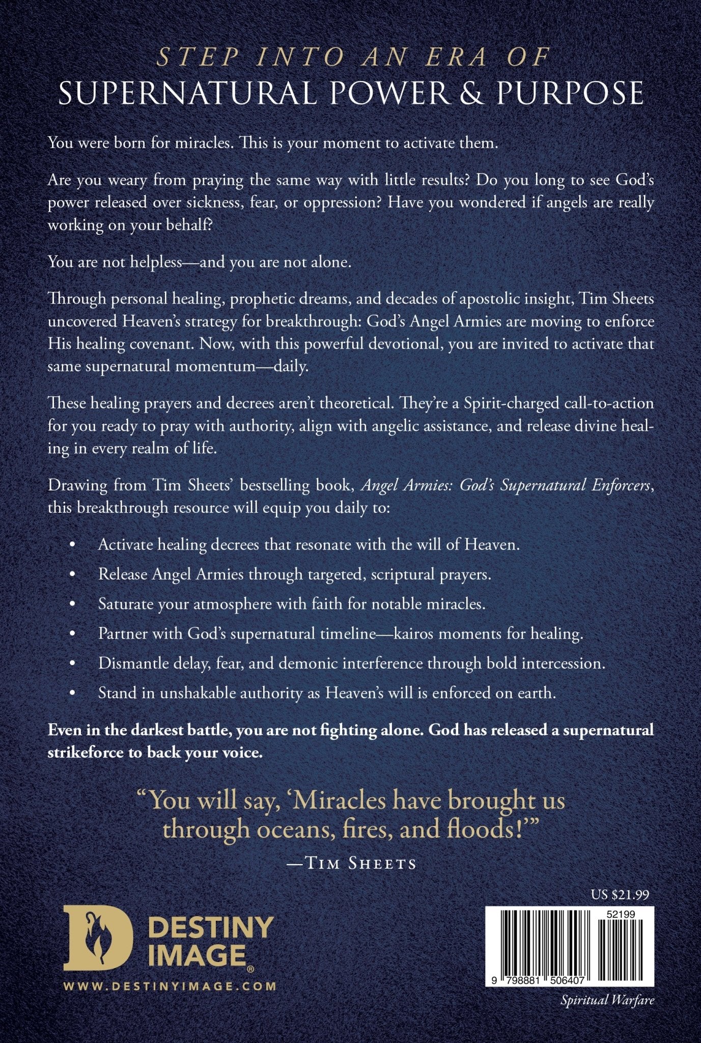 Healing Decrees That Activate Angel Armies: Partnering with Heaven's Supernatural Enforcers to Release Miracles, Signs, and Wonders – February 3, 2026 - Faith & Flame - Books and Gifts - Destiny Image - 9798881506407