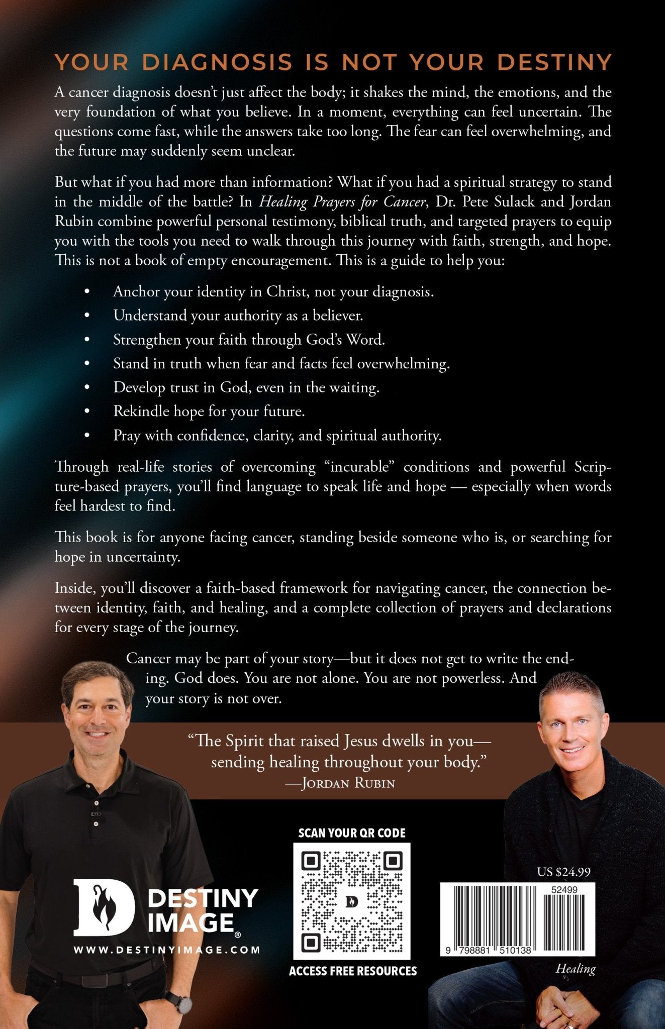 Healing Prayers for Cancer: Your Spiritual Strategy for Conquering "Incurable" Illness – September 8, 2026 - Faith & Flame - Books and Gifts - Destiny Image - 9798881510138