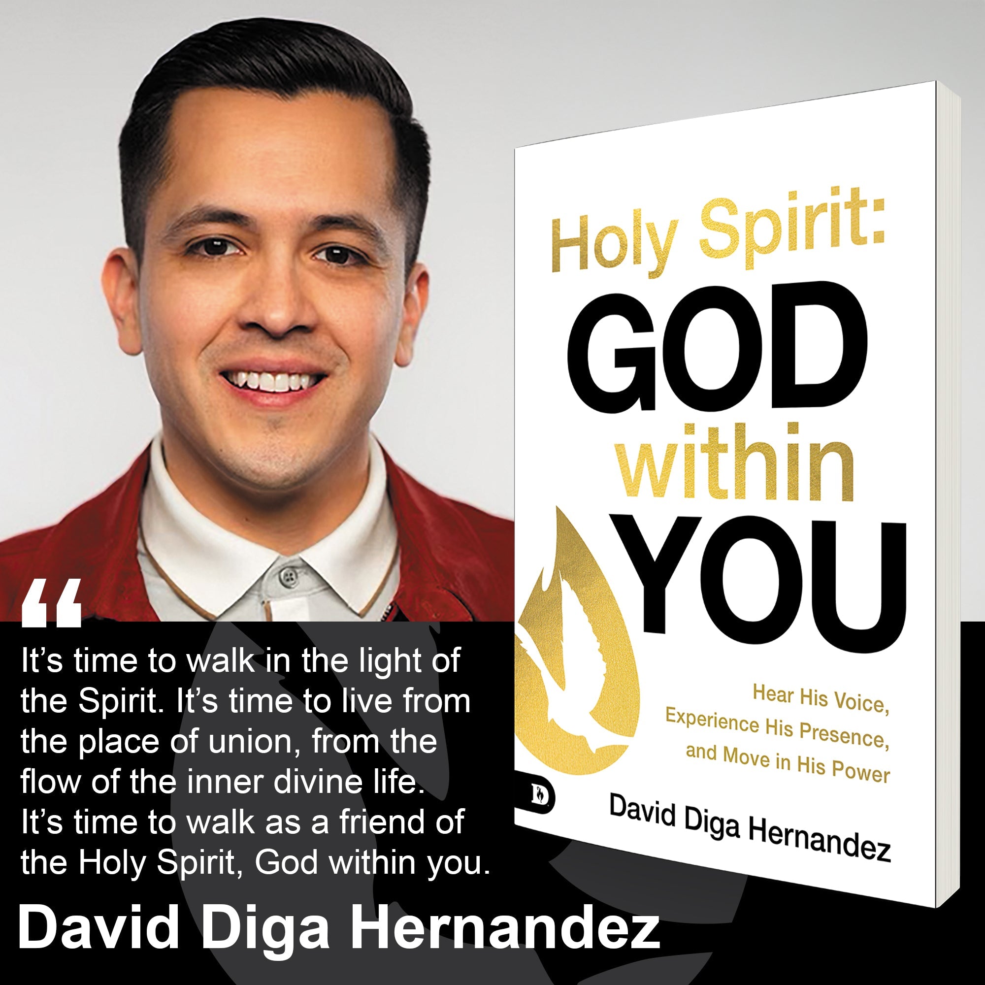 Holy Spirit: God Within You: Hear His Voice, Experience His Presence, and Move in His Power Paperback – June 3, 2025 - Faith & Flame - Books and Gifts - Destiny Image - 9780768483390