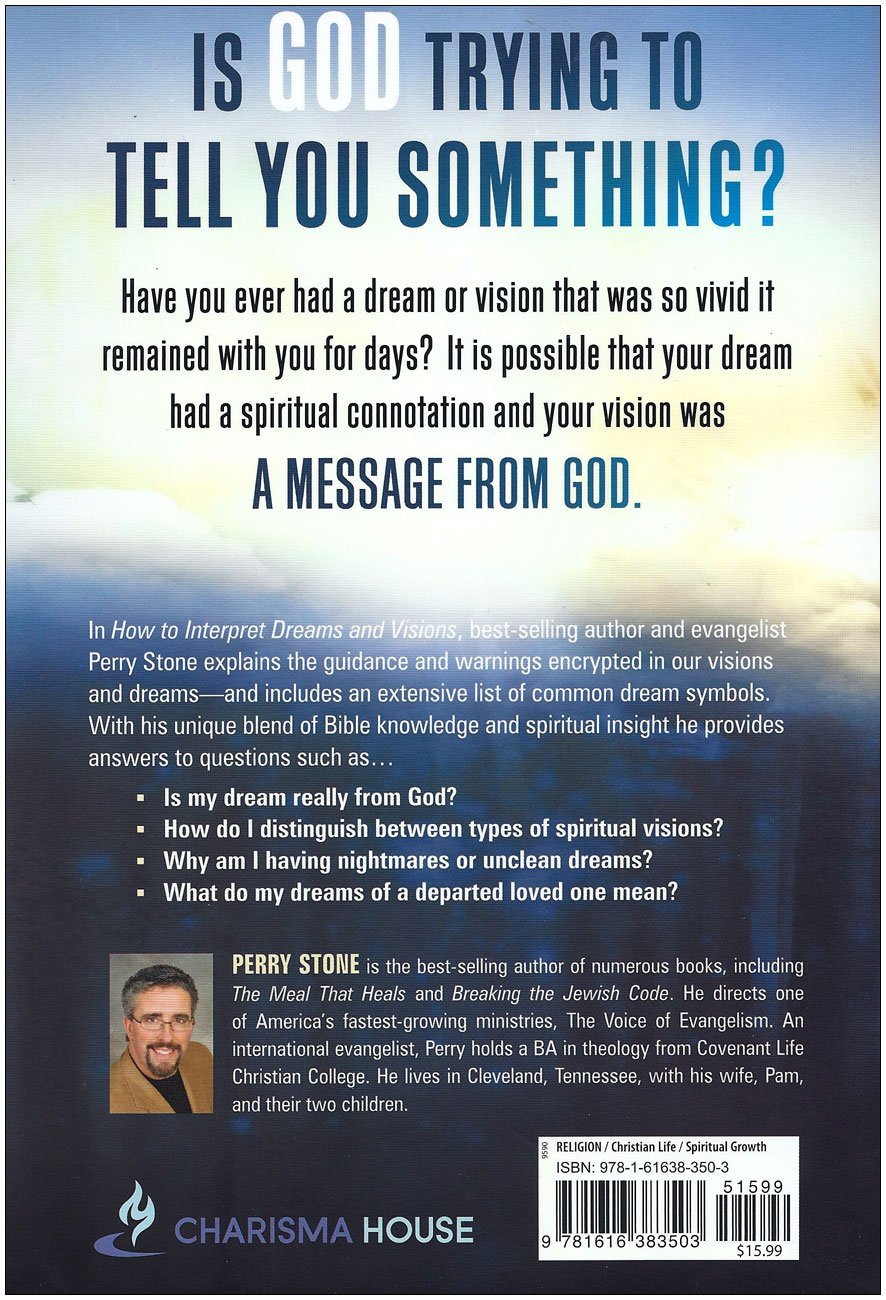 How to Interpret Dreams and Visions - May 2011 - Faith & Flame - Books and Gifts - Destiny Image - 9781616383503