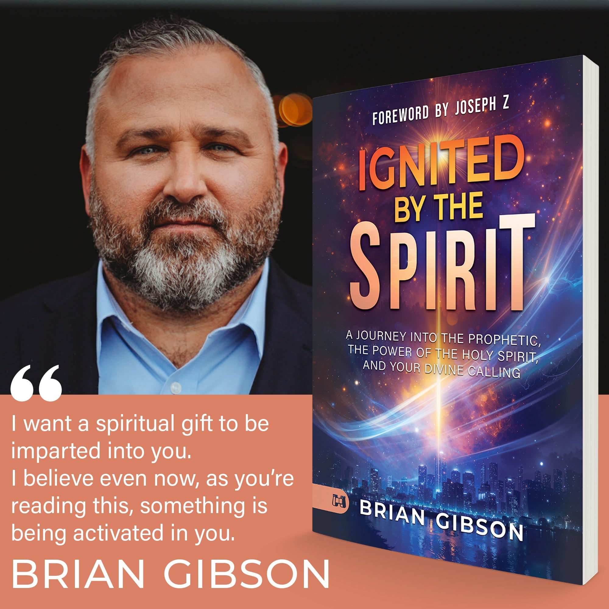 Ignited by the Spirit: A Journey into the Prophetic, the Power of the Holy Spirit, and Your Divine Calling - July 2026 - Faith & Flame - Books and Gifts - Harrison House - 9781667513553