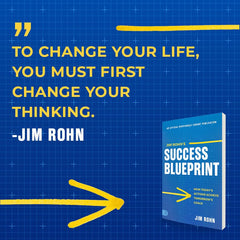 Jim Rohn's Success Blueprint: How Today's Actions Achieve Tomorrow's Goals (Official Nightingale Conant Publication) Paperback – April 8, 2025 - Faith & Flame - Books and Gifts - Sound Wisdom - 9781640954939