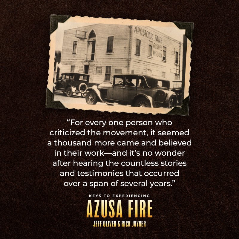 Keys to Experiencing Azusa Fire: Lessons from the Revival that Changed the Landscape of Global Christianity (Paperback) - April 2, 2024 - Faith & Flame - Books and Gifts - Destiny Image - 9780768477368